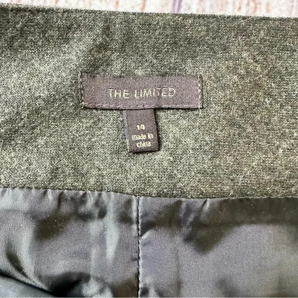 The limited wool blend women’s mini skirt size 14 - Picture 7 of 7